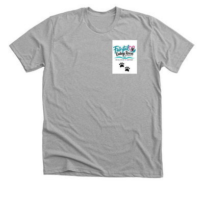 Rescue/Sanctuary&nbsp;, a Athletic Heather Premium Unisex Tee