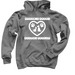 Arrow's Heart Animal Rescue, a Charcoal Pullover Hoodie
