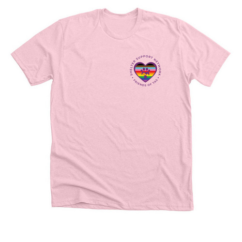 FoTAS Pride ?26, a Heather Pink Premium Unisex Tee