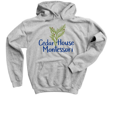 Cedar House Merchandise, a Sport Grey Youth Pullover Hoodie
