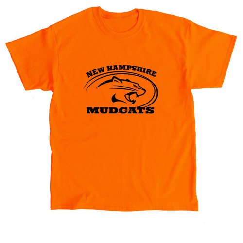 Mudcats Original (Orange), a Orange Classic Unisex Tee
