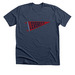 Team Everett - Flag Tee, a Heather Navy Premium Unisex Tee
