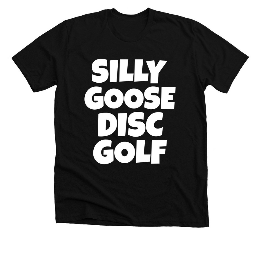 Original Silly Goose, a Solid Black Blend Premium Unisex Tee