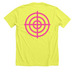 We Play for T-Shirts&nbsp;, a Neon Yellow Premium Unisex Tee (back-view)