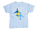 KC46 Trio, a Light Blue Youth Unisex Tee