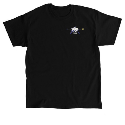 SHS Mini Logo, a Black Classic Unisex Tee
