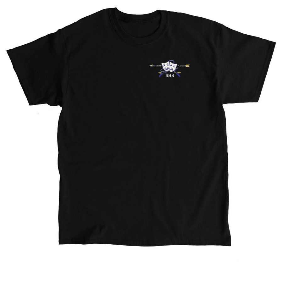 SHS Mini Logo, a Black Classic Unisex Tee