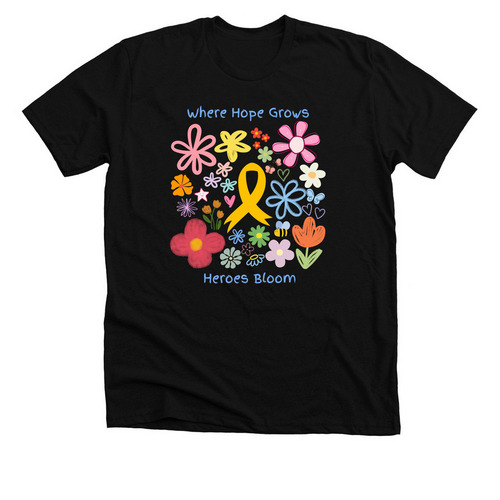 PEDS HEM ONC SPRING, a Solid Black Blend Premium Unisex Tee