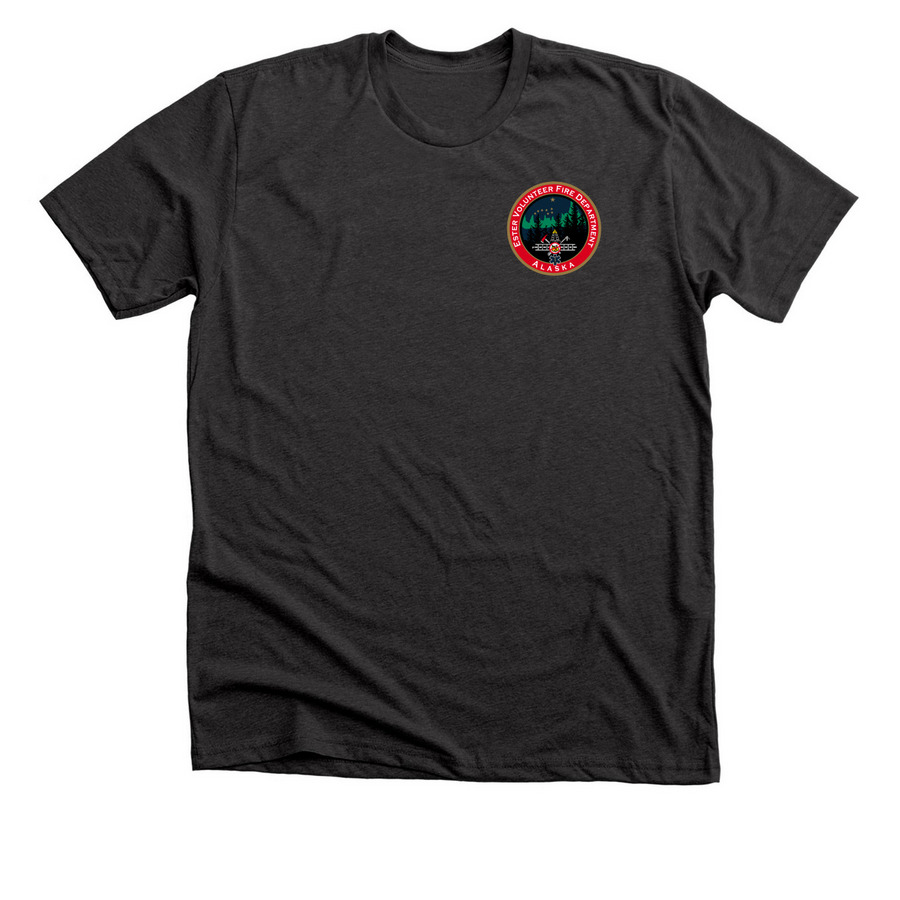 Aurora Logo EVFD Shirts, a Dark Grey Heather Premium Unisex Tee