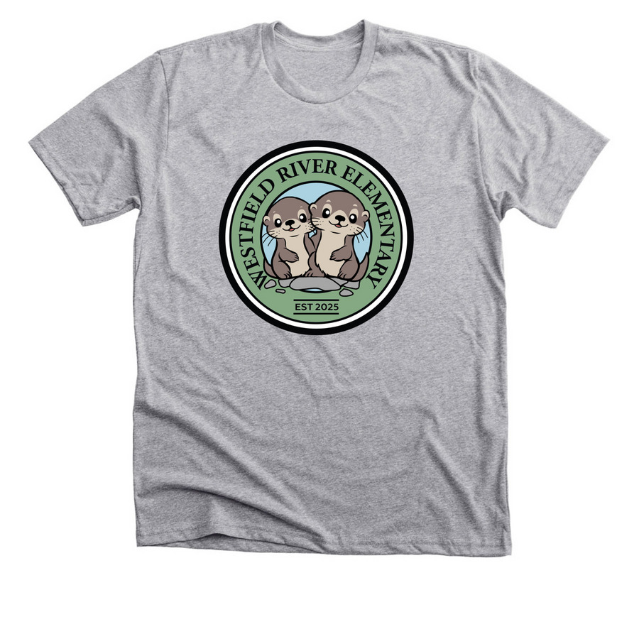 Westfield River Elementary School Apparel, a Athletic Heather Premium Unisex Tee