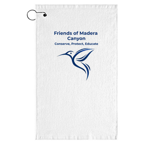Friends of Madera Canyon, a White Golf Towel