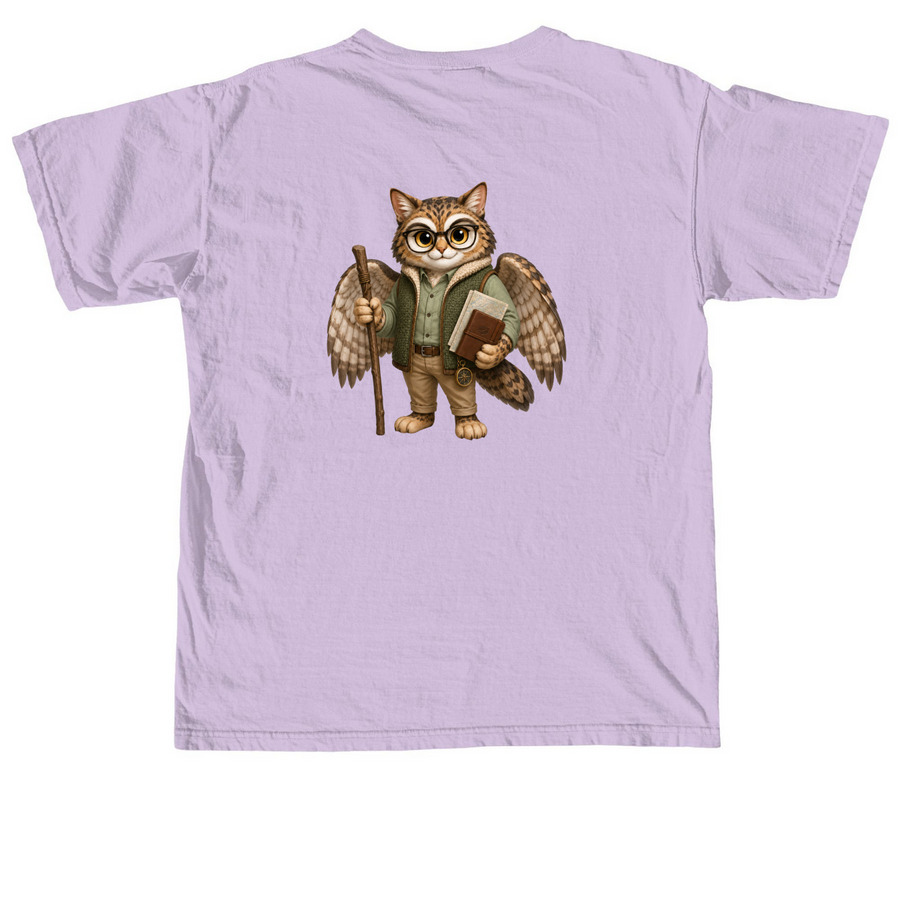 PMOSS, a Orchid Comfort Colors Unisex Tee (back-view)
