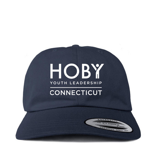 HOBY Hats, a Navy Printed Classic Baseball Cap