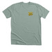 Stay Sunny Tour, a Heather Sage Premium Unisex Tee