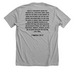 Make May Matter, a Athletic Heather Premium Unisex Tee (back-view)