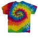CPS Spirit Shirt, a Moondance Classic Tie Dye Tee (back-view)