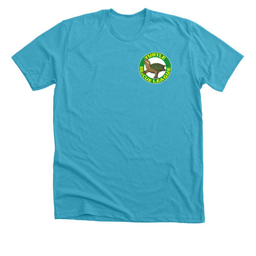 Year of the Snapping Turtle, a Heather Aqua Premium Unisex Tee