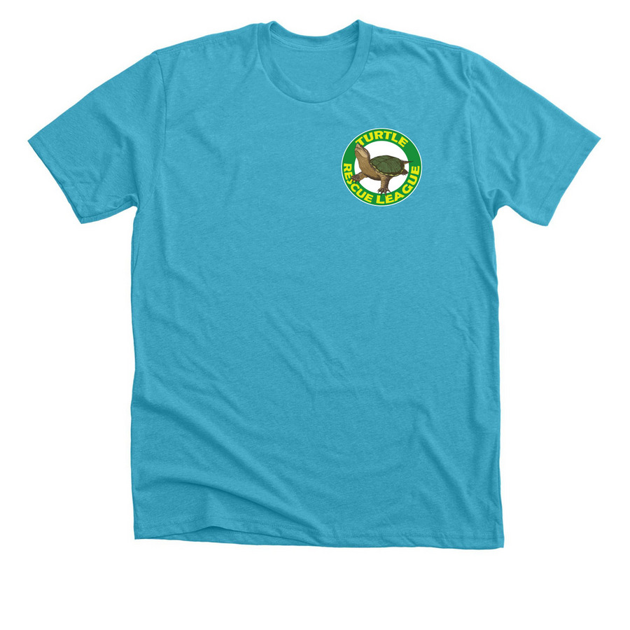 Year of the Snapping Turtle, a Heather Aqua Premium Unisex Tee