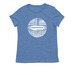Aerophonic T-Shirts & Hoodies, a Azure Blue Allmade Eco Triblend Women?s Tee