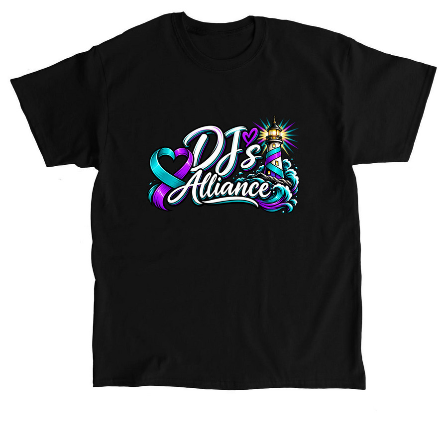 DJ's Alliance Beacon of Hope, a Black Classic Unisex Tee