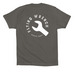 Cotton T, a Asphalt Premium Cotton Tee (back-view)
