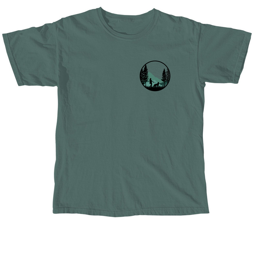 TXHR - Huskies Better Than People (Woman tee), a Blue Spruce Comfort Colors Unisex Tee