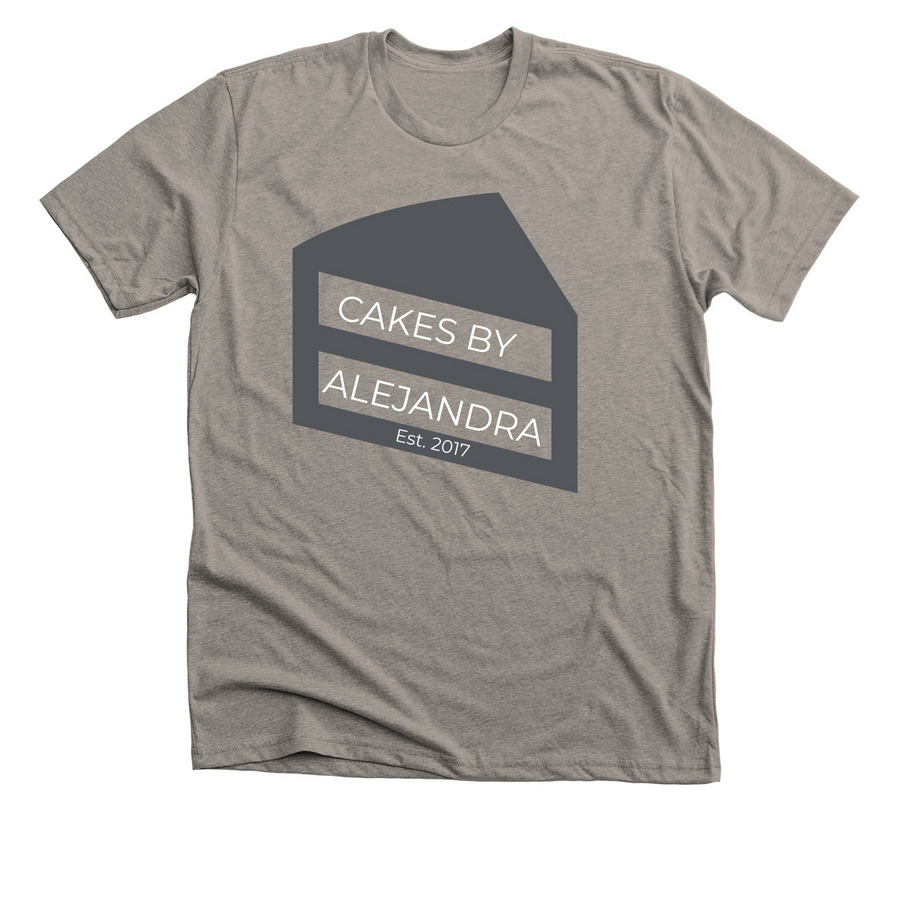 Cakes by Alejandra Slice, a Heather Stone Premium Unisex Tee