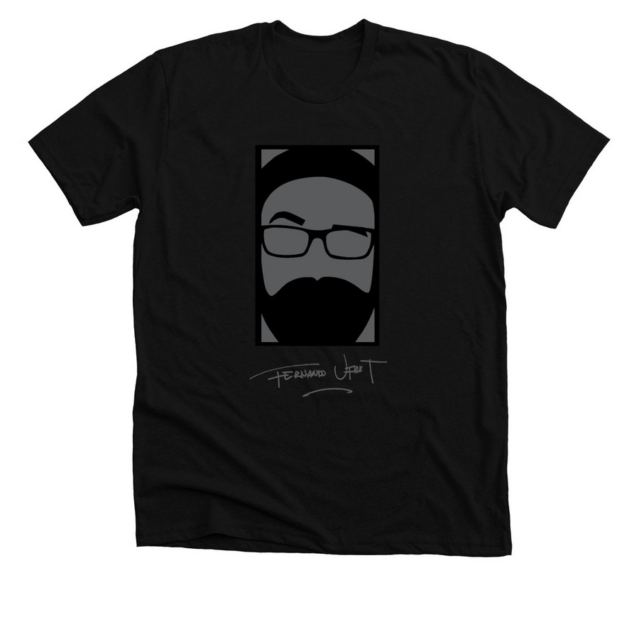 Limited edition Beard & Brow, a Solid Black Blend Premium Unisex Tee