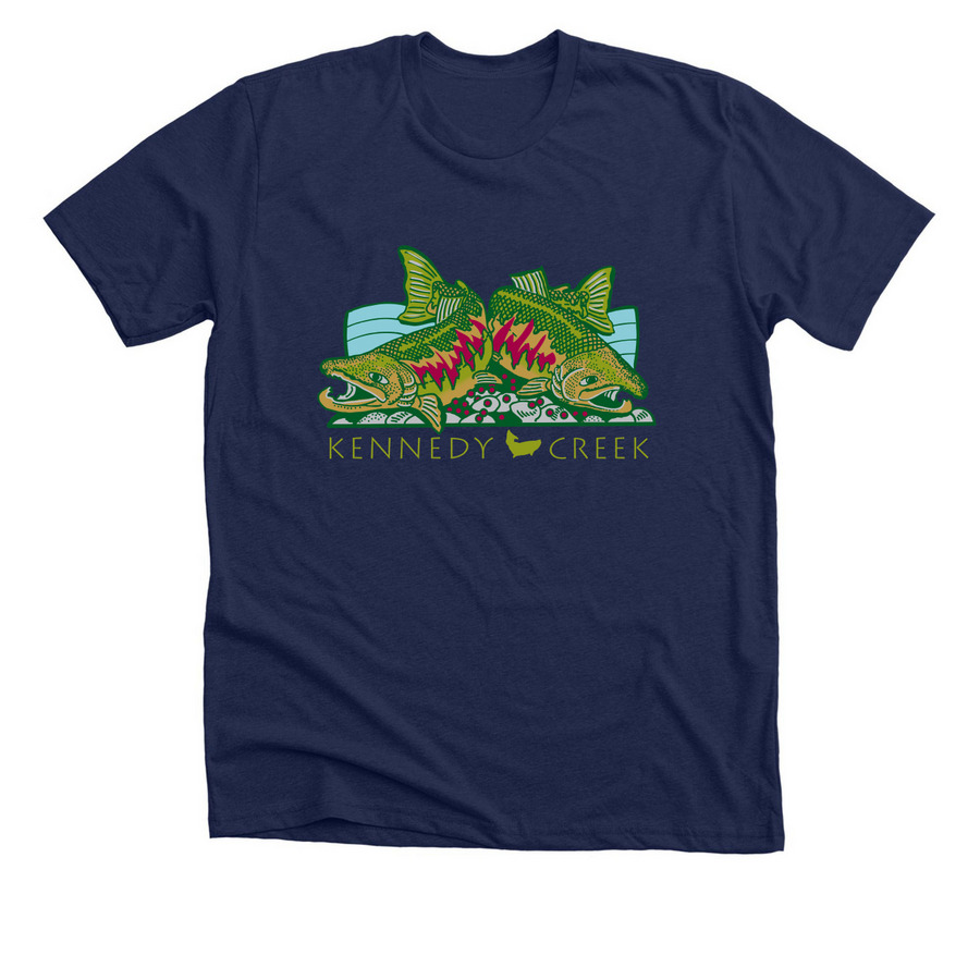 Kennedy Creek&nbsp;, a Solid Navy Blend Premium Unisex Tee