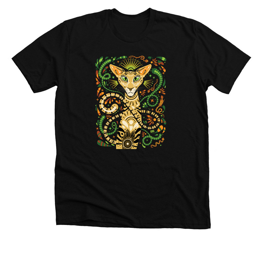 Balam by&nbsp;Mario Flores, a Solid Black Blend Premium Unisex Tee