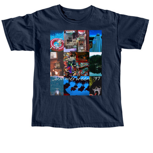 Summerween&nbsp;, a True Navy Comfort Colors Unisex Tee