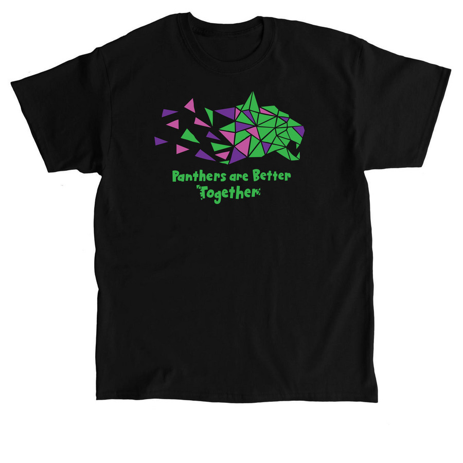 Better Together Green (100% cotton), a Black Classic Unisex Tee