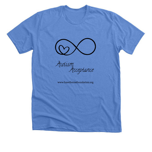 HFI Autism Acceptance 2026, a Heather Columbia Blue Premium Unisex Tee