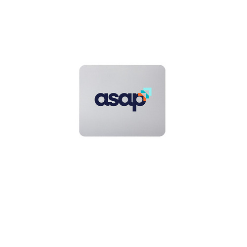 ASAP Mouse Pad, a White Full Color Mouse Pad