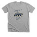 Going on a Dissertation Hunt (take 2), a Athletic Heather Premium Unisex Tee