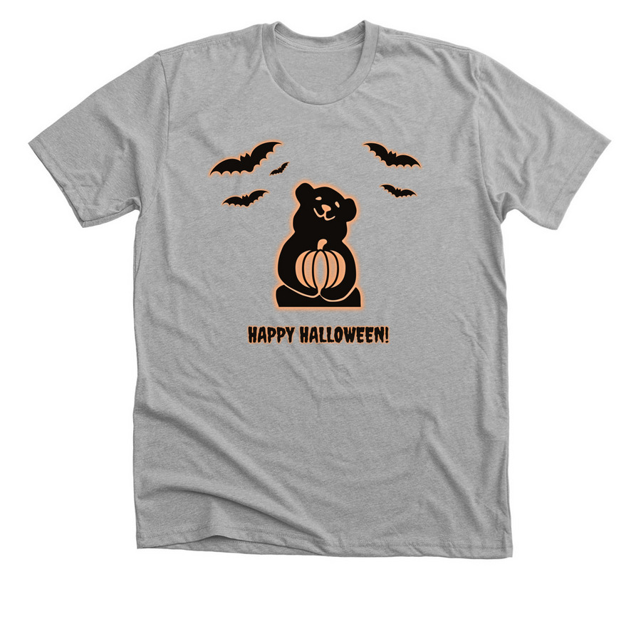 Cure GM1 Happy Halloween, a Athletic Heather Premium Unisex Tee
