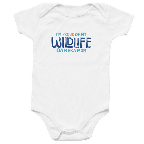Camera Baby - Infant, a White Infant Onesie