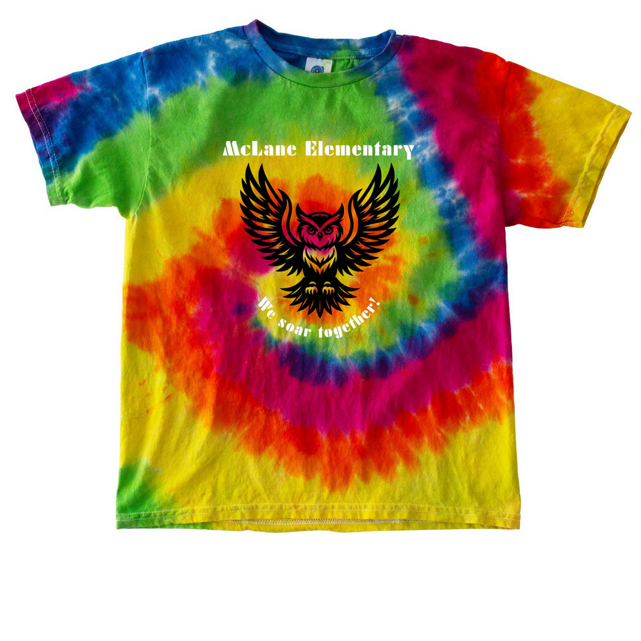 We Soar Together-Tops, a Moondance Youth Tie Dye Tee