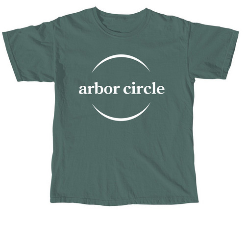 Arbor Circle Classic, a Blue Spruce Comfort Colors Unisex Tee