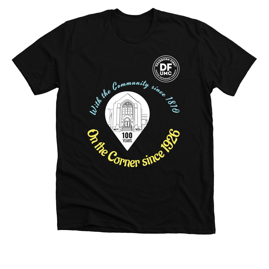 DFUMC Adult Shirt, a Solid Black Blend Premium Unisex Tee