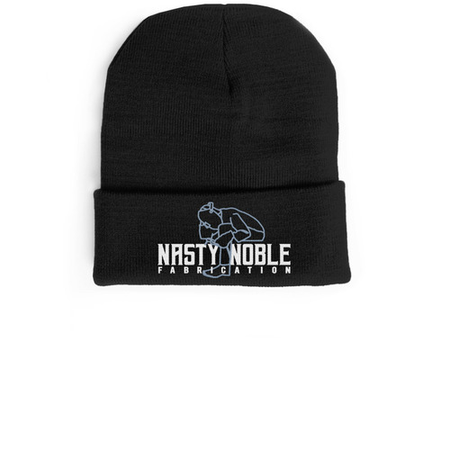 NNF beanie, a Black Cuffed Beanie