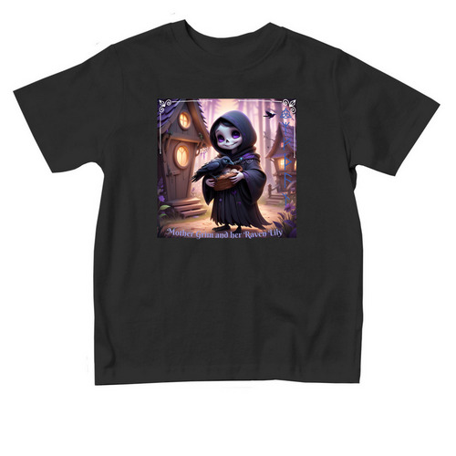 Chronicles of Mother Grim and her Ravens&nbsp;, a Black Toddler Tee