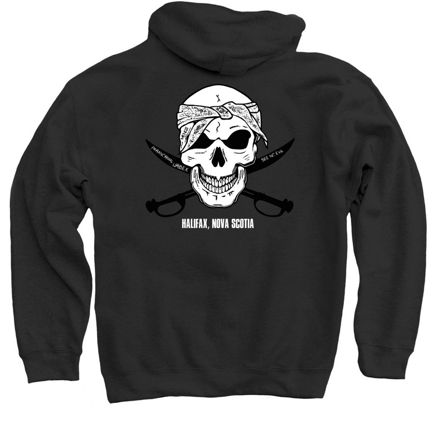 PARANORMAL DISCOVERY - ORIGINAL, a Black Pullover Hoodie (back-view)