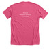 Verona Juniors Classics -Current member shirt, a Heather Charity Pink Premium Unisex Tee (back-view)