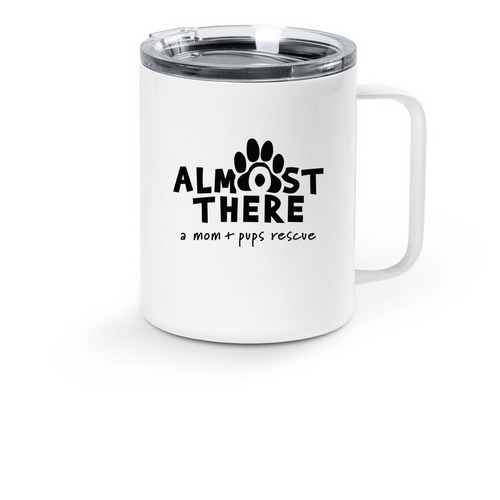 ATR Stainless Steel Travel Mug, a White Stainless Steel Travel Mug