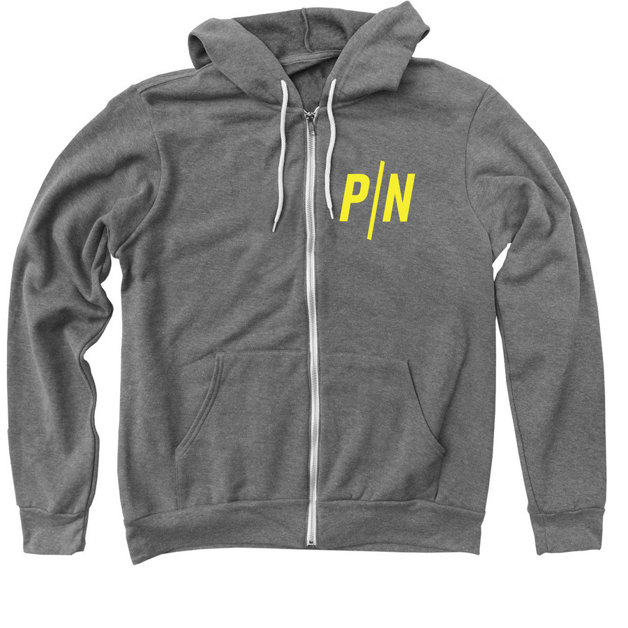 Pretty Neat Zip-Up, a Deep Heather Zip Up Hoodie