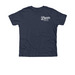 A Christmas Carol - Scrooge + Marley, a Heather Midnight Navy Premium Youth Tee