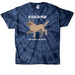 Belgian Shepherd (doodle version), a Navy Classic Tie Dye Tee