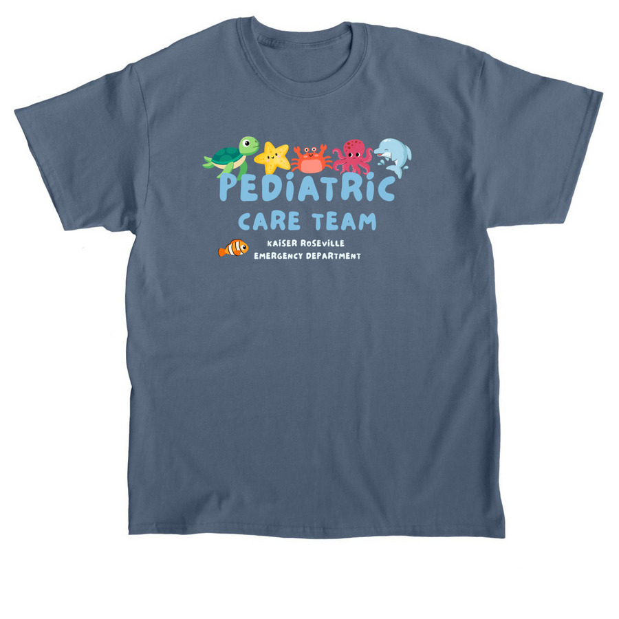 Peds Care Space, a Indigo Blue Classic Unisex Tee