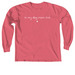 In my dog mom era, a Watermelon Comfort Colors Long Sleeve Tee